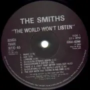 LP - The Smiths - The World Won't Listen