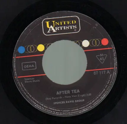 The Spencer Davis Group - After Tea / Moonshine