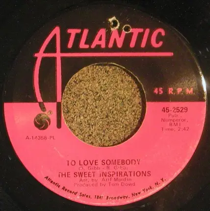 The Sweet Inspirations - To Love Somebody