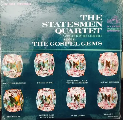The Statesmen Quartet With Hovie Lister - Sings The Gospel Gems