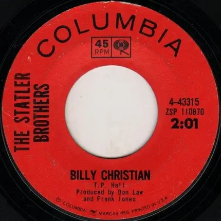 The Statler Brothers - Flowers on the Wall