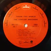 LP - The Statler Brothers - Thank You World