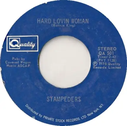 The Stampeders - Hit The Road Jack / Hard Lovin Woman