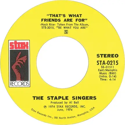 The Staple Singers - City in the Sky