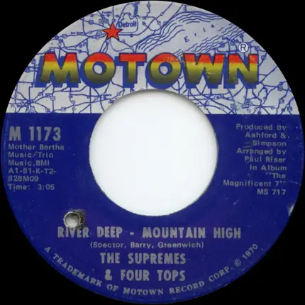 The Supremes & Four Tops - Together We Can Make Such Sweet Music / River Deep - Mountain High