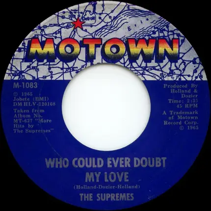 The Supremes - I Hear A Symphony