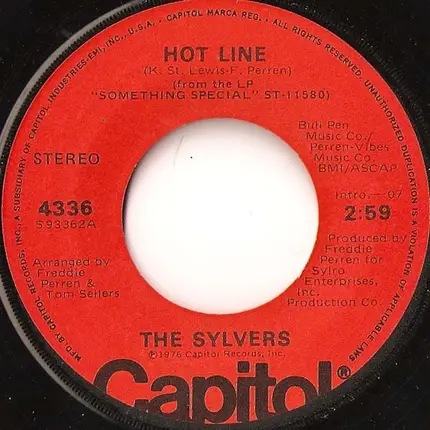 The Sylvers - Hot Line