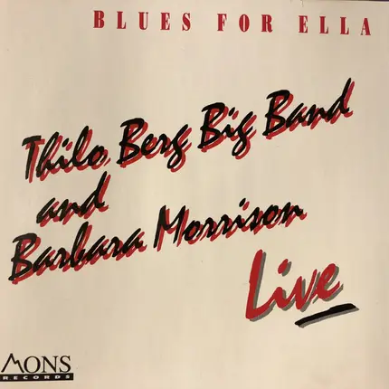 Thilo Berg Big Band And Barbara Morrison - Live - Blues For Ella