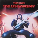 Double LP - Thin Lizzy - Live And Dangerous