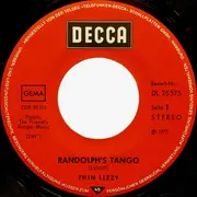 7inch Vinyl Single - Thin Lizzy - Randolph's Tango