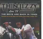 DVD - Thin Lizzy - Live '78- The Boys Are Back In Town