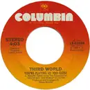 7inch Vinyl Single - Third World - You're Playing Us Too Close / Low Key-Jammin'