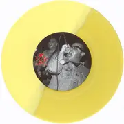 7inch Vinyl Single - Thirty3 / Los Dryheavers - La Cosa Nostra / The Death Of Rock N Roll - Clear Yellow / Opaque Yellow Split Vinyl