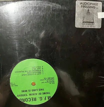 This Land Is Mine - Theme of Album "Exodus"