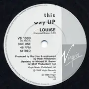 7inch Vinyl Single - This Way Up - Louise
