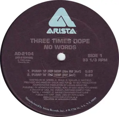 Three Times dope - No Words