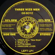 LP - Three Wize Men - G.B. Boyz