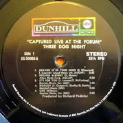 LP - Three Dog Night - Captured Live At The Forum