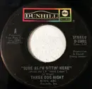 7inch Vinyl Single - Three Dog Night - Sure As I'm Sittin' Here