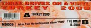 12inch Vinyl Single - Three Drives On A Vinyl - Turkey 2000 - Company Sleeve