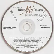 CD - Three Mo' Tenors - A Taste of Three Mo' Tenors: Live in Chicago