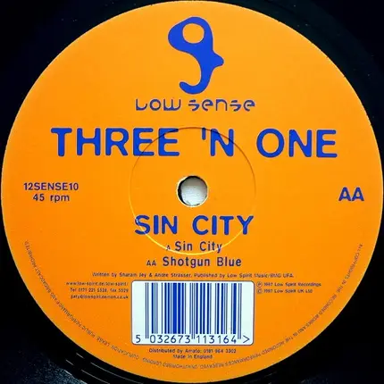 Three 'N One - Sin City / Shotgun Blue