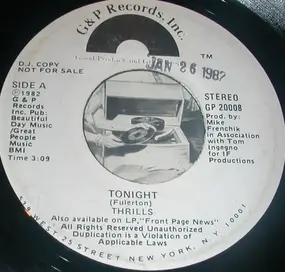 The Thrills - Tonight