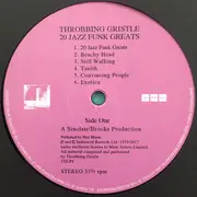 LP - Throbbing Gristle - 20 Jazz Funk Greats