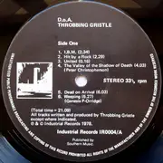 LP - Throbbing Gristle - D.o.A. The Third And Final Report