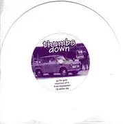 7inch Vinyl Single - Thumbs Down - Going For Gold - white pressing