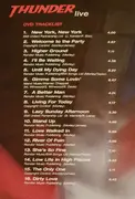 CD & DVD - Thunder - Live