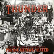 Double LP - Thunder - Please Remain Seated - Splatter White/Orange vinyl