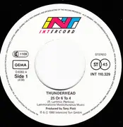 7inch Vinyl Single - Thunderhead - 25 Or 6 To 4