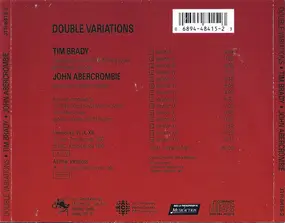 Tim Brady - Double Variations