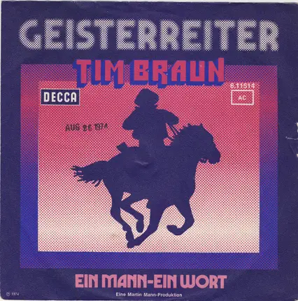 Tim Braun - Geisterreiter