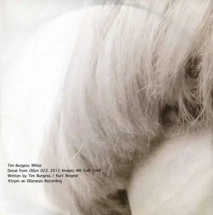 TIM BURGESS - WHITE
