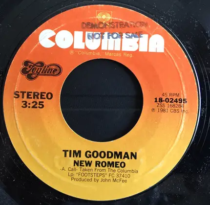 Tim Goodman - New Romeo