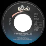 7inch Vinyl Single - Tim Finn - Through The Years