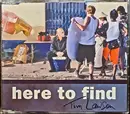 CD Single - Tim Lawson - Here To Find