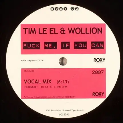 Tim Le El & Wollion - Fuck Me, If You Can