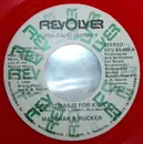 7inch Vinyl Single - Tim Malchak & Dwight Rucker - Christmas Is For Kids - promo, red vinyl