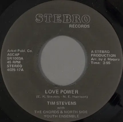 Tim Stevens - Love Power