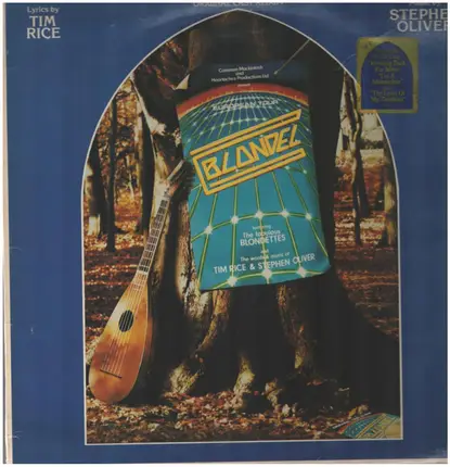 Tim Rice And Stephen Oliver / The Original London Cast Of Blondel - Blondel