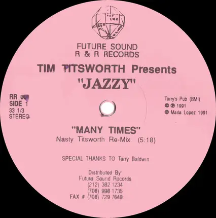 Tim Titsworth Presents 'Jazzy' - Many Times
