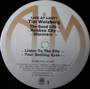LP - Tim Weisberg - Live At Last!