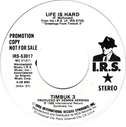 Timbuk 3 - Life Is Hard