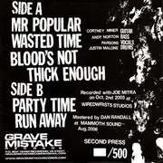 7inch Vinyl Single - Time To Escape - E.P. - 2nd press, Numbered