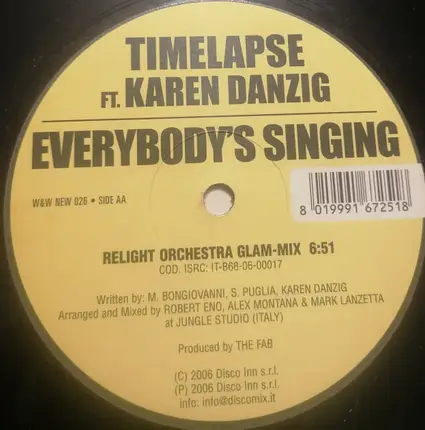 Timelapse Ft. Karen Danzig - Everybody's Singing