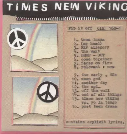 Times New Viking - Rip It Off
