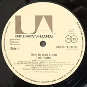 Double LP - Timi Yuro - This Is Timi Yuro - Hurt And Smile - Gatefold